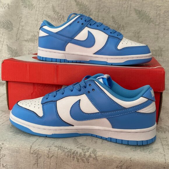 Nike Other - Nike Dunk Low UNC University Blue Sneakers
